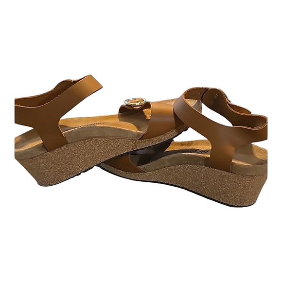 Birkenstock Soley Papillio Women's Tan Wedge Sandals Size 42, 10 US - Picture 6 of 7